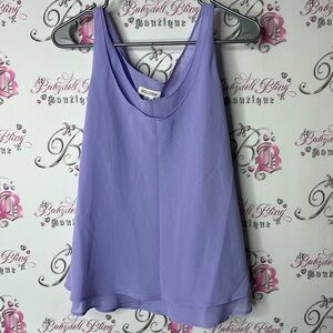 Bellessa tank top purple lilac Women's blouse Tank Top new with tags